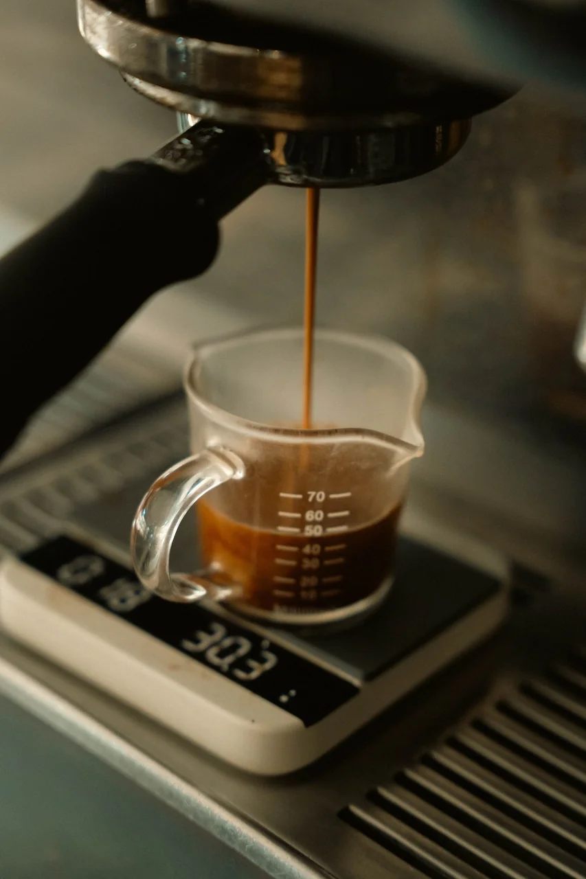 Espresso mérés