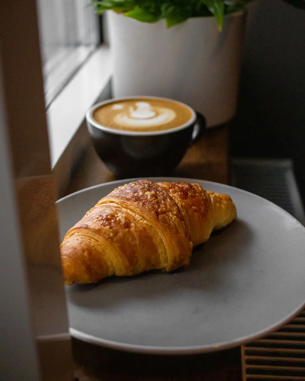 Friss vajas croissant
